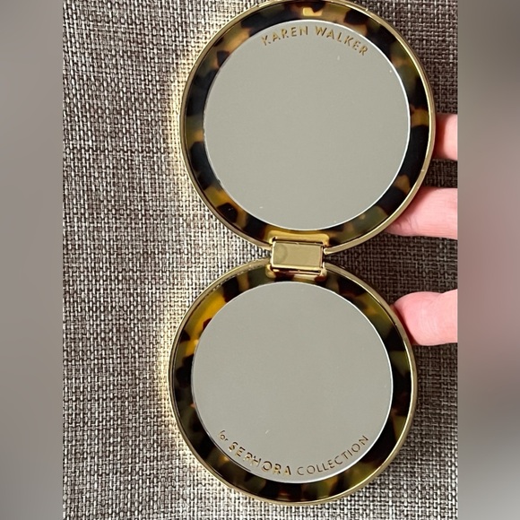 Karen Walker For Sephora Collection Double Sided Mirror+Bonus brushes bag - Picture 5 of 11